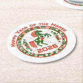 2026年 ラウンドペーパーコースター (アングル)