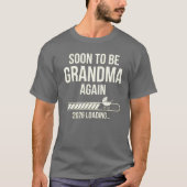 2026年 再びおばあちゃんに Soon to Be Grandma Again 2026 Tシャツ (正面)