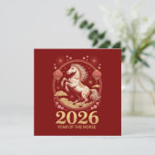 2026年 午年 お年玉カード カード (スタンド正面)