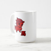 2026年 午年 コーヒーマグカップ (正面左)