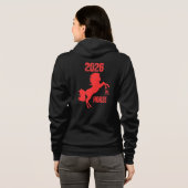2026年 午年 パーカ (裏面フル)