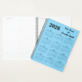 2026年 名前入りカスタマイズプランナー プランナー手帳 (ディスプレー)