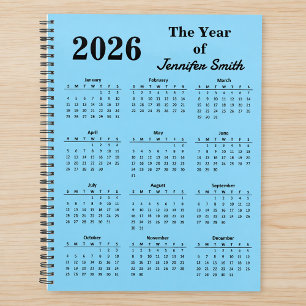 2026年 名前入りカスタマイズプランナー プランナー手帳