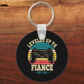 2026年 婚約しました 未来の夫 即将成为未婚夫 キーホルダー (正面)