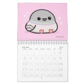 2026年 子供の絵 カレンダー サルマのかわいい動物たち (1月 2027)