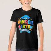 2026年 幼稚園 卒園  トライブレンドＴシャツ (正面)