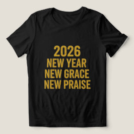 2026年 新しい恵み 新しい賛美 Tシャツ