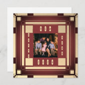 2026年 新年おめでとう - デコアート フォトフレーム (正面/裏面)