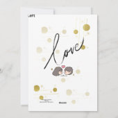 2026年 新年のカード シンプルで美しい シーズンカード (裏面)