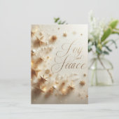 2026年 新年の挨拶カード | エレガント シーズンカード (スタンド正面)