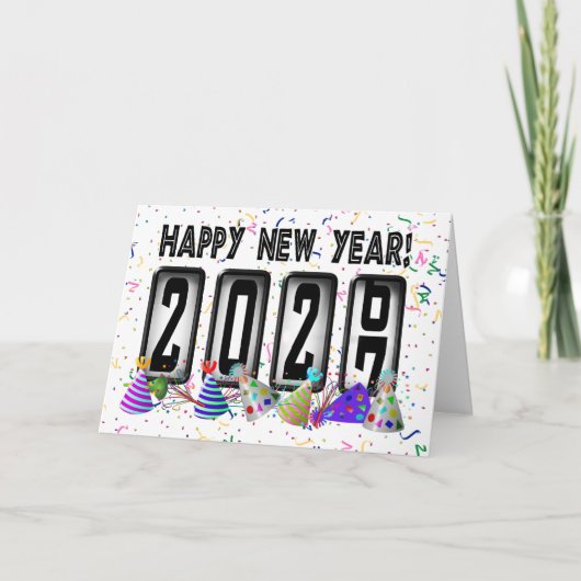 2026年　新年快乐　（オドメーター） シーズンカード (正面)