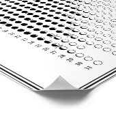 2026年 月相 ルナーサイクル カレンダー ミニマリスト ポスター (角)