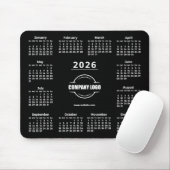 2026年 業務用ロゴ マウスパッド (マウス)