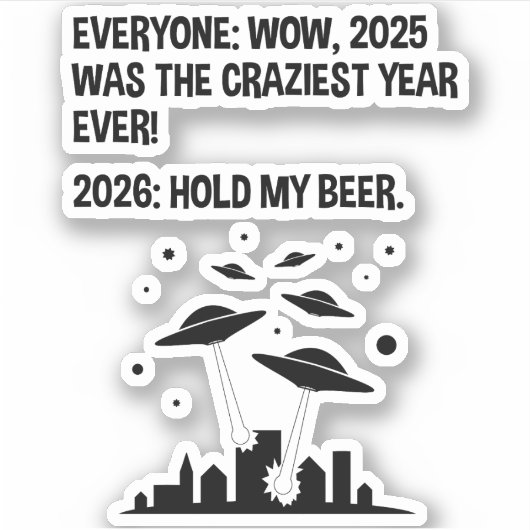 2026年 私のビールを保持 シール (正面)