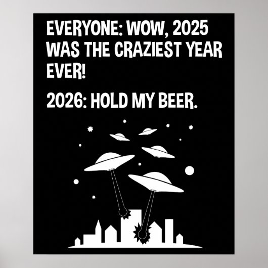 2026年 私のビールを保持 ポスター (正面)