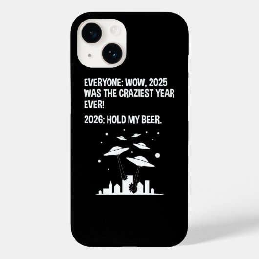 2026年 私のビールを保持 Case-Mate iPhoneケース (裏面)