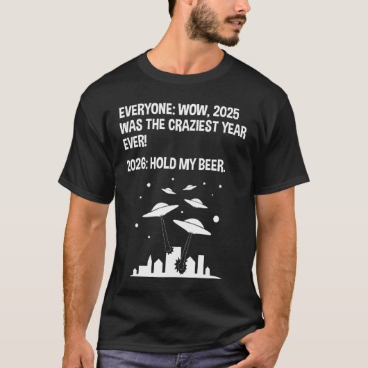 2026年 私のビールを保持 Tシャツ (正面)