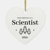 2026年 科学者 クリスマス オーナメント (正面)