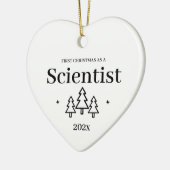 2026年 科学者 クリスマス オーナメント (左)