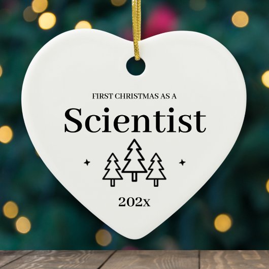 2026年 科学者 クリスマス オーナメント