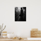 2026年 駅の孤独 プリント (キッチン)