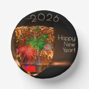 2026年/202x年の花火と泡で願う幸せ ペーパーボウル