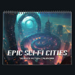 2026年Epic Sci-Fi Cities Science Fiction カレンダー<br><div class="desc">2026年Epic Sci-Fi Cities Science Fiction Calendar</div>