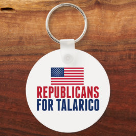 2026年Talarico支持共和党員 キーホルダー