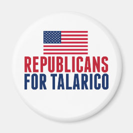 2026年Talarico支持共和党 マグネット