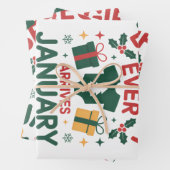 2026最高の年1月のカップル向けクリスマスプレゼント ラッピングペーパーシート (インサイチュ)