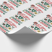 2026最高の年1月のカップル向けクリスマスプレゼント ラッピングペーパー (角)