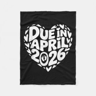 2026来年4月の新生児でMommy Mother Pre フリースブランケット