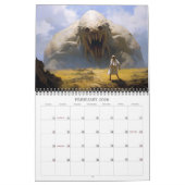 2026百獣ファンタジーカレンダー カレンダー (2月 2026)