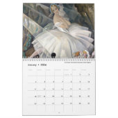 2026祝年の女性アーティスト カレンダー (1月 2026)