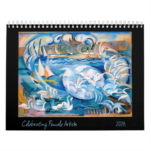 2026祝年の女性アーティスト カレンダー (カバー)