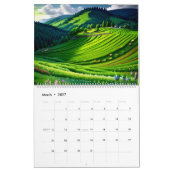 2026素晴らしい美しい壮麗な風景3 カレンダー (3月 2027)