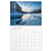 2026素晴らしい美しい壮麗な風景3 カレンダー (1月 2027)