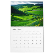 2026素晴らしい美しい壮麗な風景4 カレンダー (3月 2027)