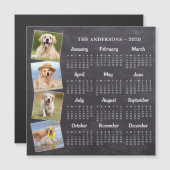 2026素朴フォトパーソナライズされたマグネットカード (正面/裏面)