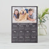 2026素朴写真12か月カレンダー シーズンカード (スタンド正面)