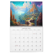 2026美しい風景3カレンダー カレンダー (1月 2027)