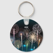 2026花火ハッピーニューイヤーKeychain キーホルダー (正面)