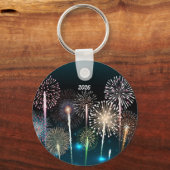 2026花火ハッピーニューイヤーKeychain キーホルダー (正面)