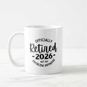 2026退職した年はもう問題じゃないおもしろいよ退職した コーヒーマグカップ