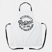 2026退職した年はもう私の問題ではない退職 エプロン (正面)