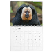 2026霊長類 – モンキーズ&レッサーエイプコレクション カレンダー (1月 2026)