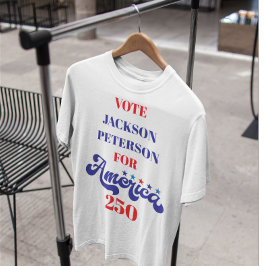 2026 アメリカ建国250周年 政治キャンペーン Tシャツ