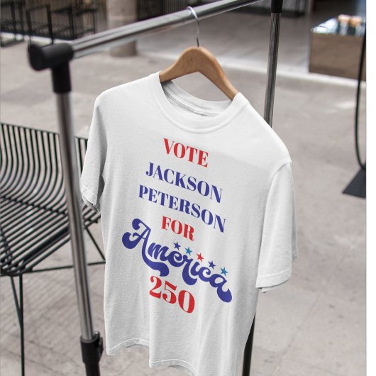 2026 アメリカ建国250周年 政治キャンペーン Tシャツ