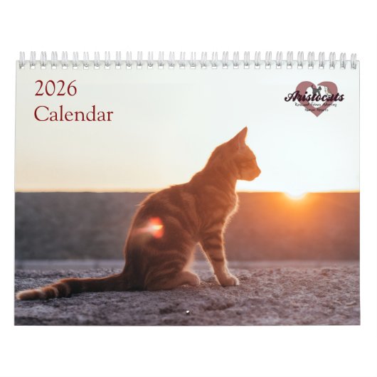 2026 アリストキャッツ カレンダー (カバー)