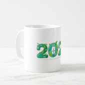 2026 エコグリーンエネルギーコンセプト コーヒーマグカップ (正面左)
